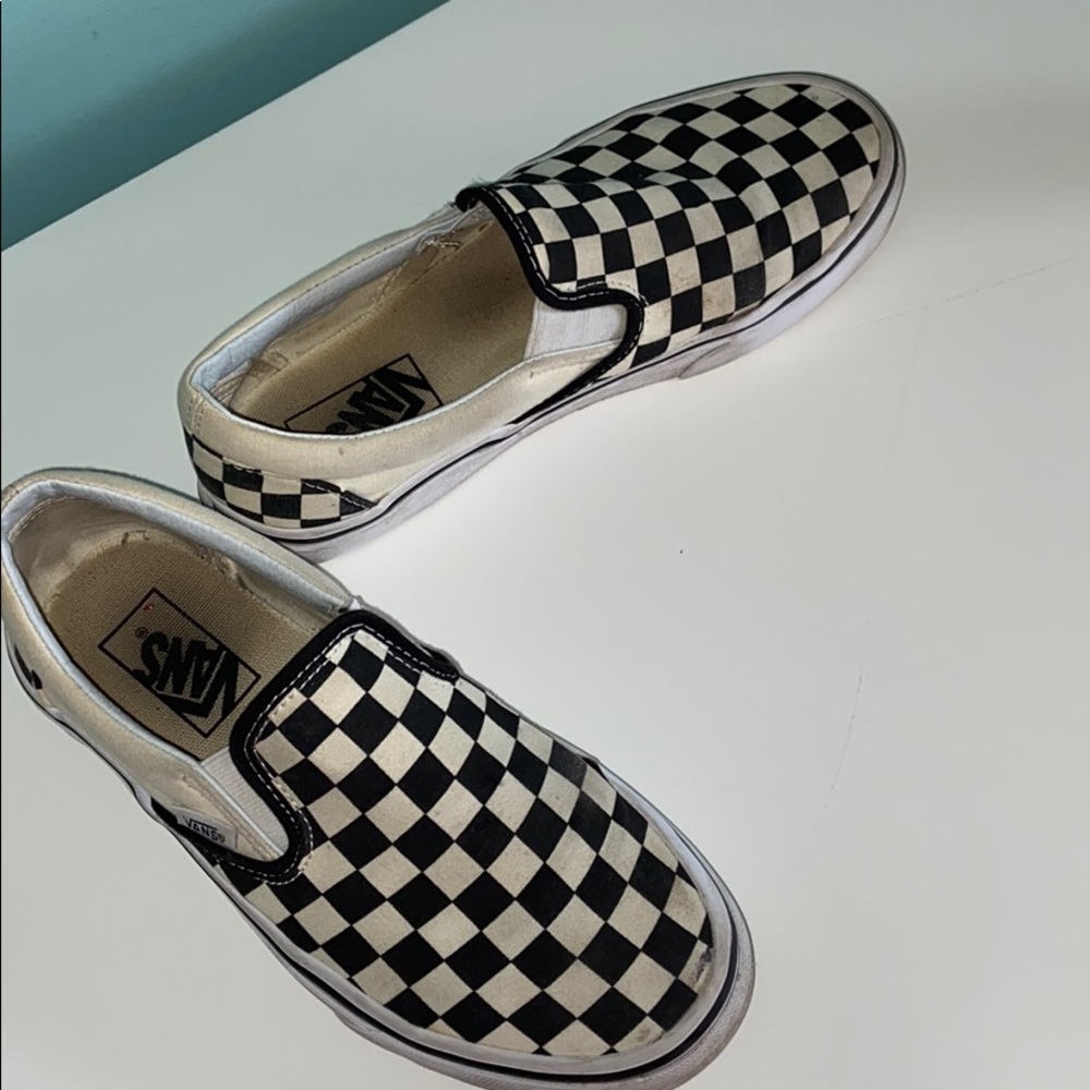 Checkered Vans
